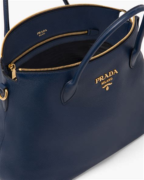 prada fluo leather tote|prada leather tote baltic blue.